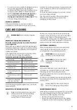 Предварительный просмотр 17 страницы Zanussi ZWQ71265CE User Manual