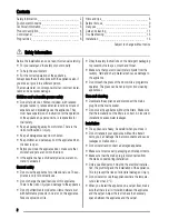 Preview for 2 page of Zanussi ZWS 1101 User Manual