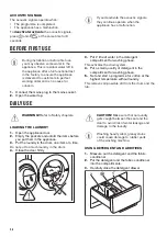 Preview for 36 page of Zanussi ZWS724A5S User Manual