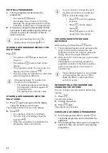 Preview for 38 page of Zanussi ZWS724A5S User Manual