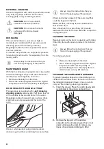 Preview for 42 page of Zanussi ZWS724B5S User Manual