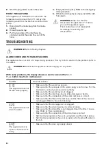 Preview for 46 page of Zanussi ZWS724B5S User Manual