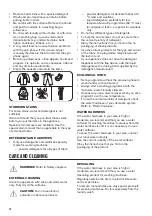 Preview for 14 page of Zanussi ZWS76100SS User Manual