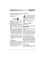 Предварительный просмотр 11 страницы Zanussi ZWT 3202 User Manual