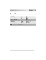 Предварительный просмотр 19 страницы Zanussi ZWT 3202 User Manual