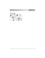 Предварительный просмотр 39 страницы Zanussi ZWT 3202 User Manual