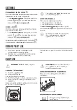 Предварительный просмотр 11 страницы Zanussi ZWT 3206 User Manual