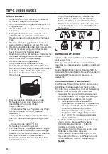 Предварительный просмотр 42 страницы Zanussi ZWT 3207 User Manual