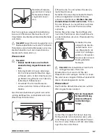 Предварительный просмотр 57 страницы Zanussi ZWT 71401 WA User Manual