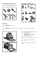 Предварительный просмотр 6 страницы Zanussi ZWT816PCWA User Manual