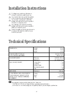 Предварительный просмотр 27 страницы Zanussi ZWV 1651S Instruction Booklet