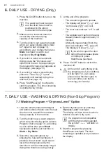 Preview for 22 page of Zanussi ZWWM25W804A User Manual