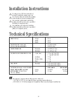 Предварительный просмотр 22 страницы Zanussi ZWX 1505 W Instruction Booklet