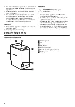 Предварительный просмотр 4 страницы Zanussi ZWY 60804SI User Manual