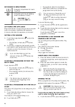 Предварительный просмотр 10 страницы Zanussi ZWY 60804SI User Manual