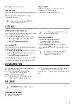 Preview for 9 page of Zanussi ZWY 71054SI User Manual