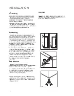 Предварительный просмотр 18 страницы Zanussi ZX 57/3 SA Instruction Booklet