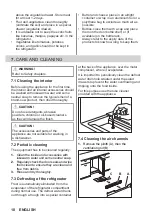 Предварительный просмотр 10 страницы Zanussi ZXAE82ER User Manual