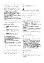 Предварительный просмотр 4 страницы Zanussi ZXAE82FR User Manual