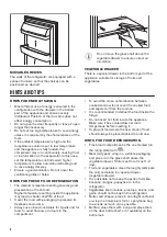 Предварительный просмотр 8 страницы Zanussi ZXAE82FR User Manual