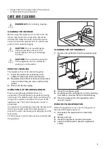 Предварительный просмотр 9 страницы Zanussi ZXAE82FR User Manual