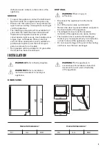 Предварительный просмотр 5 страницы Zanussi ZXAK82FR User Manual