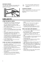 Предварительный просмотр 8 страницы Zanussi ZXAK82FR User Manual