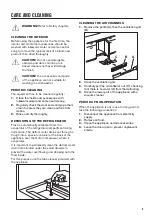 Предварительный просмотр 9 страницы Zanussi ZXAK82FR User Manual