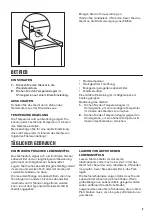 Предварительный просмотр 9 страницы Zanussi ZYAN8EW0 User Manual