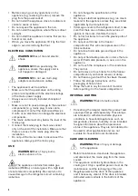 Preview for 4 page of Zanussi ZYAN8FW0 User Manual