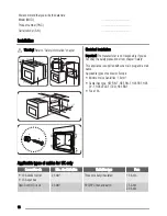 Предварительный просмотр 16 страницы Zanussi ZYB 460 User Manual