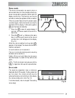 Предварительный просмотр 21 страницы Zanussi ZYB 590 XL User Manual