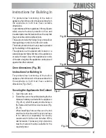 Предварительный просмотр 37 страницы Zanussi ZYB 590 XL User Manual