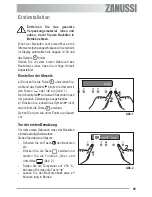 Предварительный просмотр 49 страницы Zanussi ZYB 590 XL User Manual