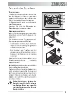 Предварительный просмотр 53 страницы Zanussi ZYB 590 XL User Manual