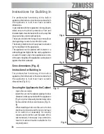 Предварительный просмотр 36 страницы Zanussi ZYB 591 Instruction Booklet