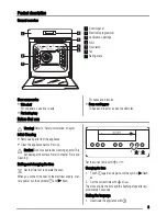 Предварительный просмотр 5 страницы Zanussi ZYB992 User Manual