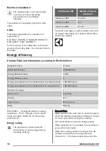 Предварительный просмотр 18 страницы Zanussi ZZB25601XX User Manual