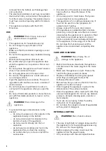 Предварительный просмотр 4 страницы Zanussi ZZB25602XU User Manual