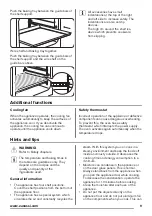 Предварительный просмотр 9 страницы Zanussi ZZB25602XV User Manual