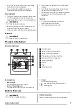 Preview for 5 page of Zanussi ZZB30401XK User Manual