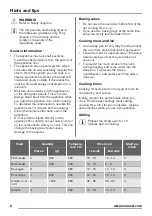 Preview for 8 page of Zanussi ZZB30401XK User Manual