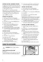 Предварительный просмотр 8 страницы Zanussi ZZB35901XA User Manual