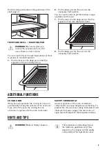 Предварительный просмотр 9 страницы Zanussi ZZB35901XA User Manual