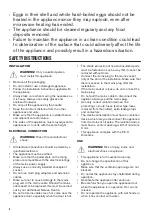 Preview for 4 page of Zanussi ZZK47902XX User Manual