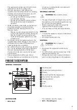 Предварительный просмотр 5 страницы Zanussi ZZP35901XK User Manual