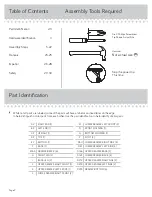 Предварительный просмотр 2 страницы Zanzini Dresser Instruction Booklet