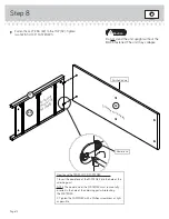 Предварительный просмотр 12 страницы Zanzini Dresser Instruction Booklet