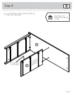 Предварительный просмотр 13 страницы Zanzini Dresser Instruction Booklet