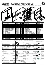 Zanzini SPLENDORE PLUS 08260606 Assembly Instruction Manual preview